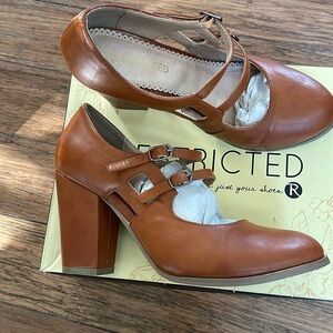ModCloth- Restricted, “Way Out” in color Whiskey